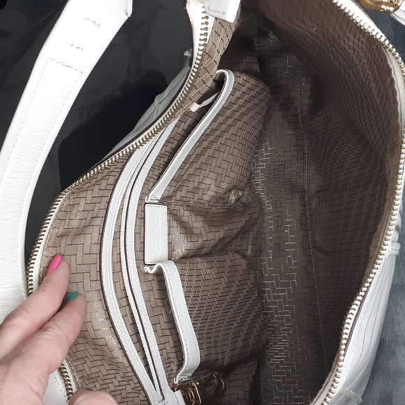 Cole Haan~Huarache Square Woven Hobo - Picture 8 of 12